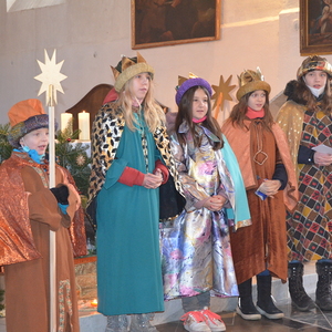 Sternsingergottesdienst: Dank an Toni
